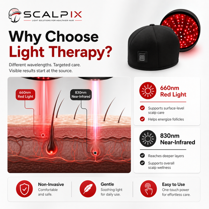 Scalpix Red Light Therapy Cap