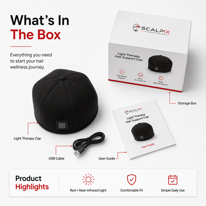 Scalpix Red Light Therapy Cap